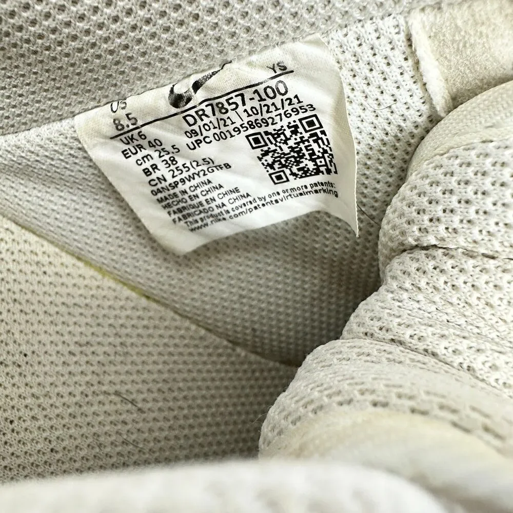 Nike size color